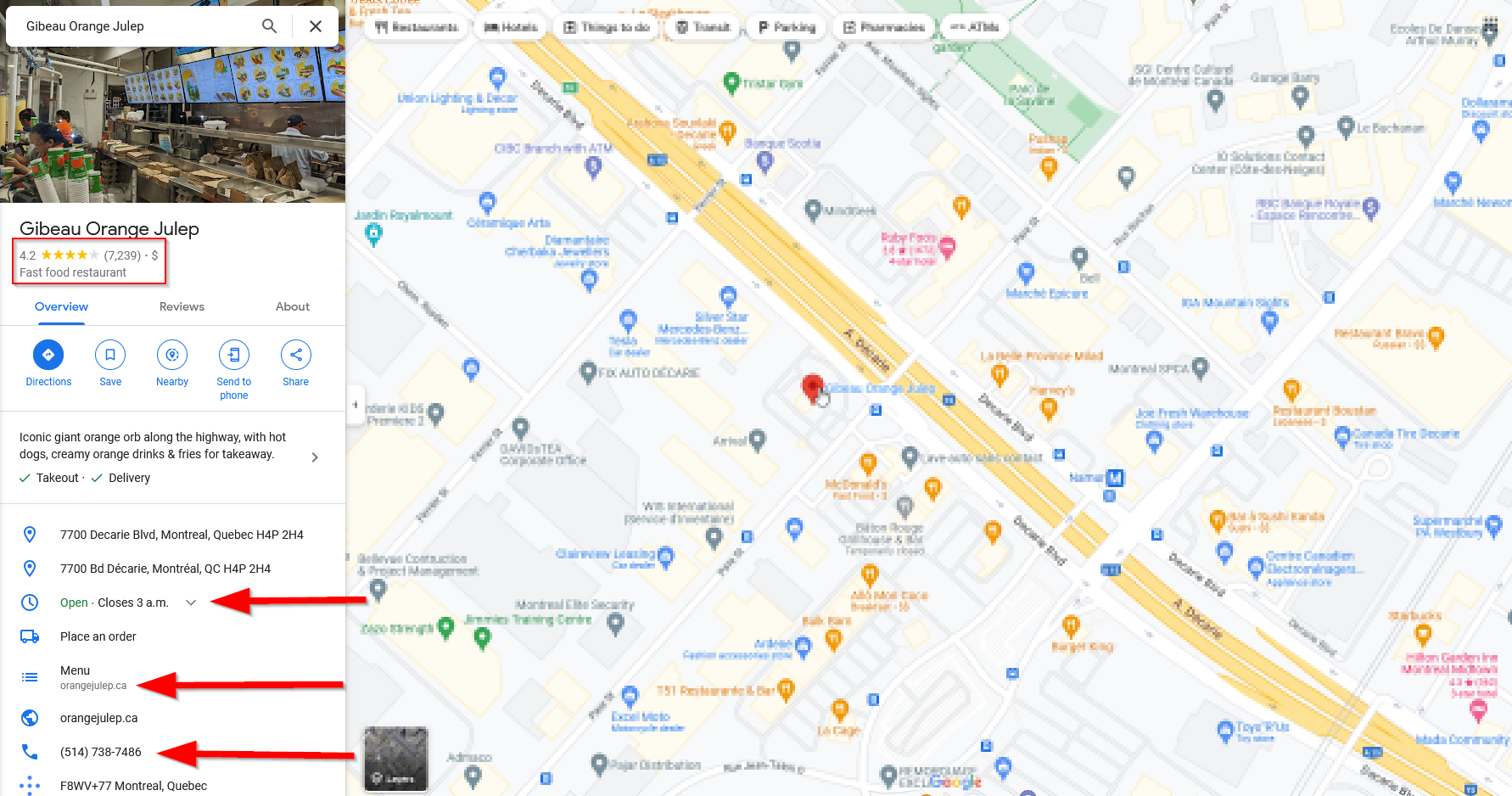 Démonstration Google Map avec Google My Business Démonstration Google Map avec Google My Business